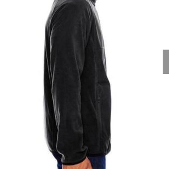 Men's Microfleece Jacket Black 2XL NWT - Picture 3 of 4